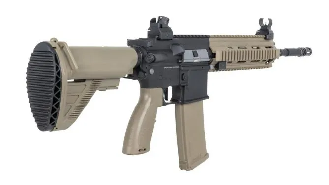 Specna Arms SA-FH07 Flex Gen.2 mit HAL ETU u. Mosfet Half-Tan 0,5 Joule AEG ab 14J
